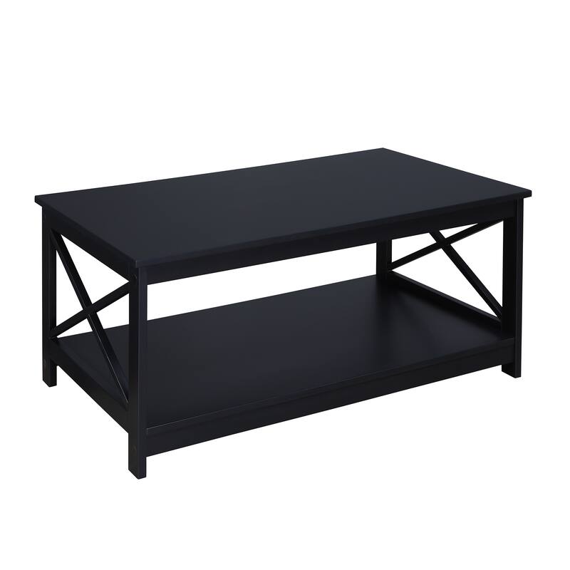 Convenience Concepts Oxford Coffee Table with Shelf