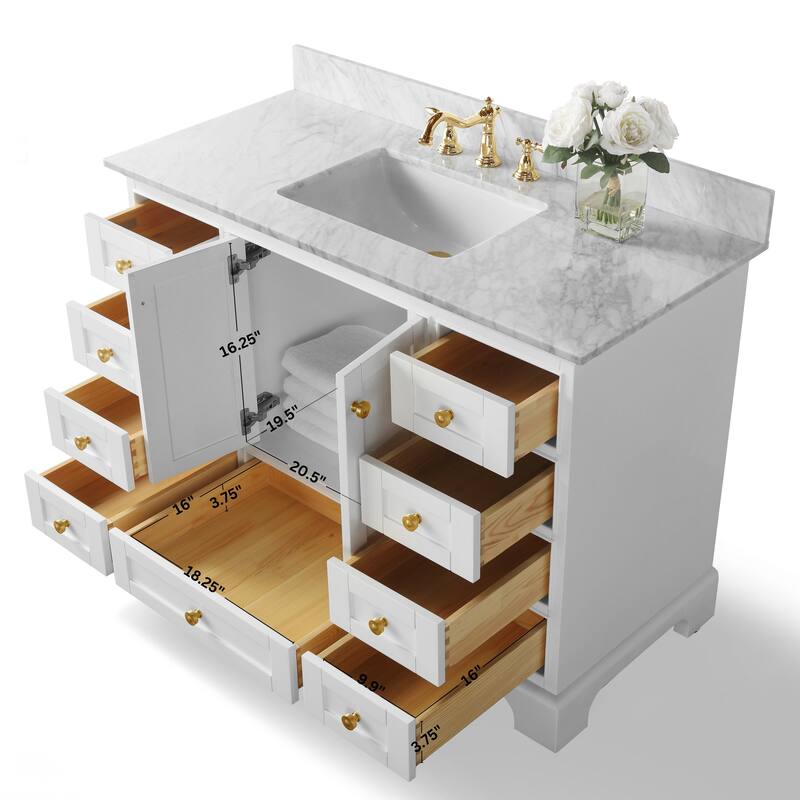 Ancerre Designs Audrey Bathroom Vanity Set