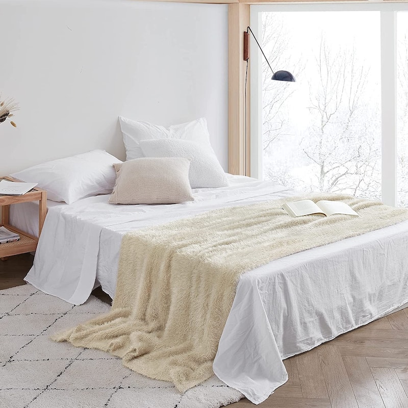 Cozy Potato® Crazy Messy Plush Throw Blanket