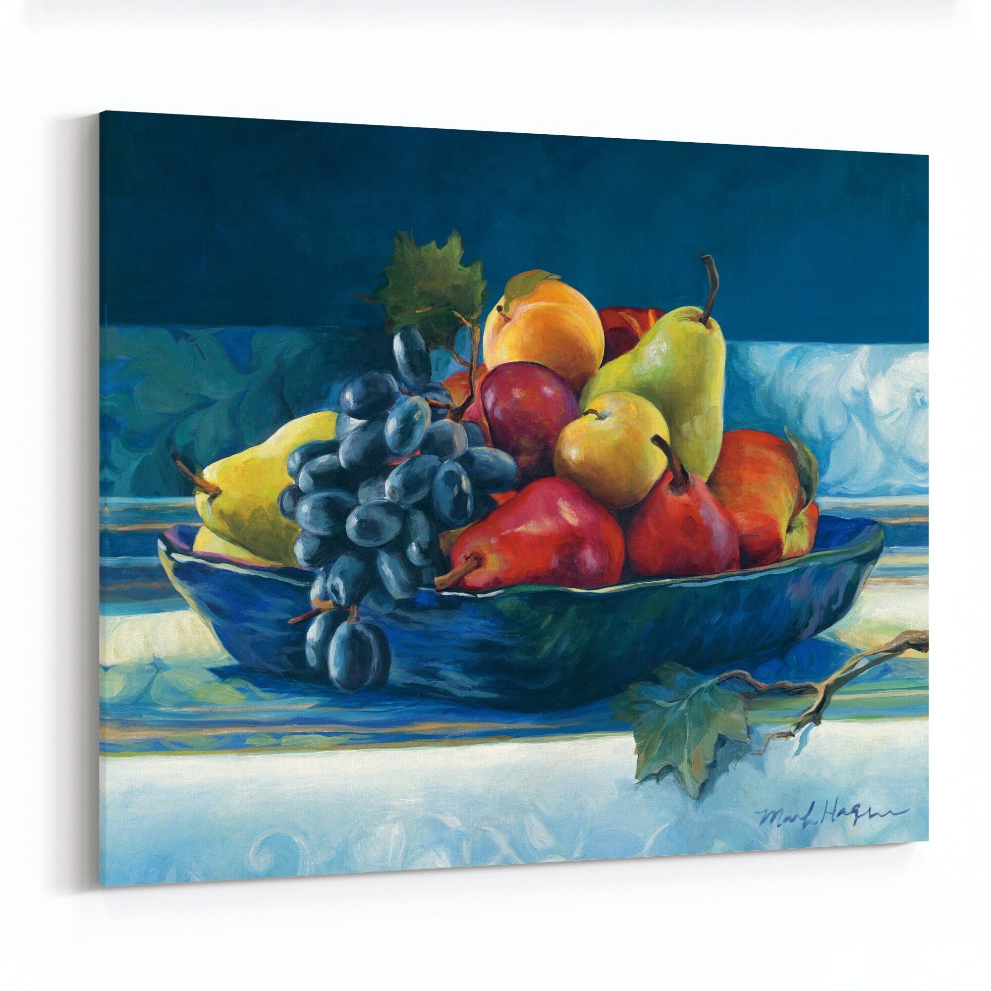 Shop Food Drink Fruit Still Life Painting Canvas Wall Art Print Overstock 31237154