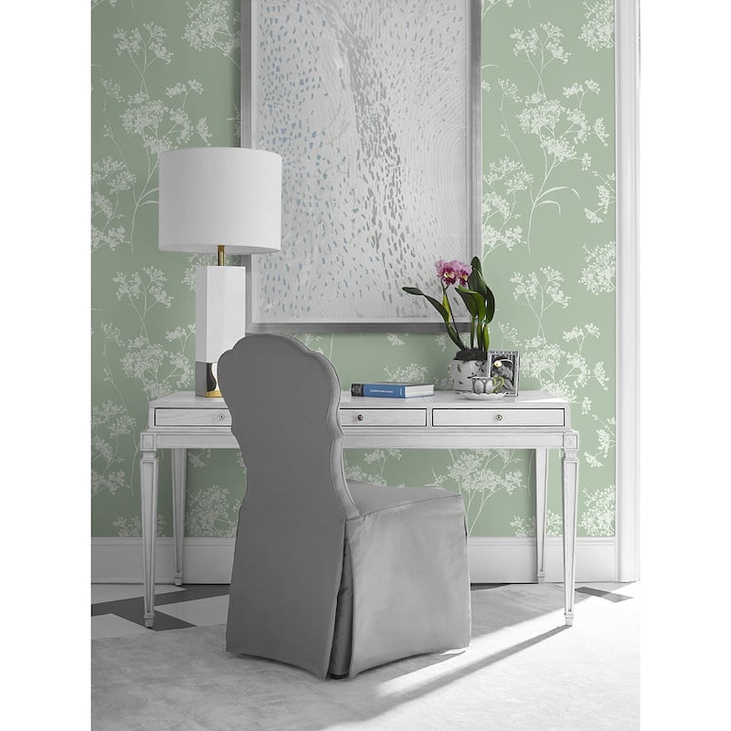 Luxe Haven Floral Mist Peel and Stick Wallpaper