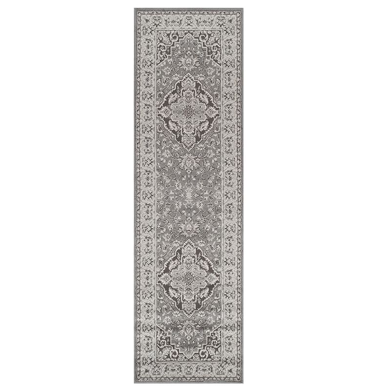 Superior Glendale Floral Medallion Indoor Area Rug