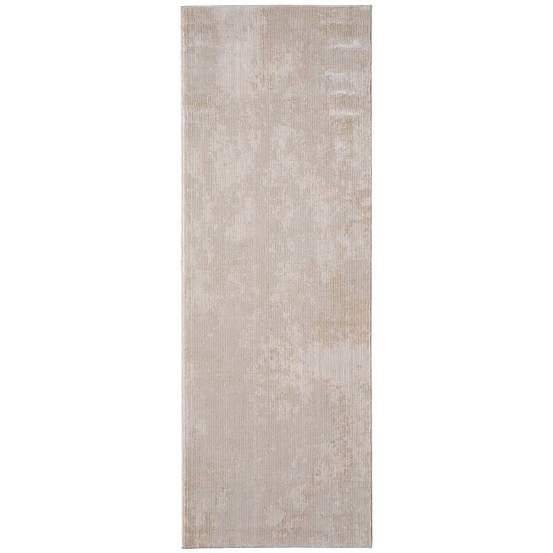 HomeRoots Abstract Bohemian Runner Area Rug - 87.00 in. x 30.00 in. x 0.47 in.