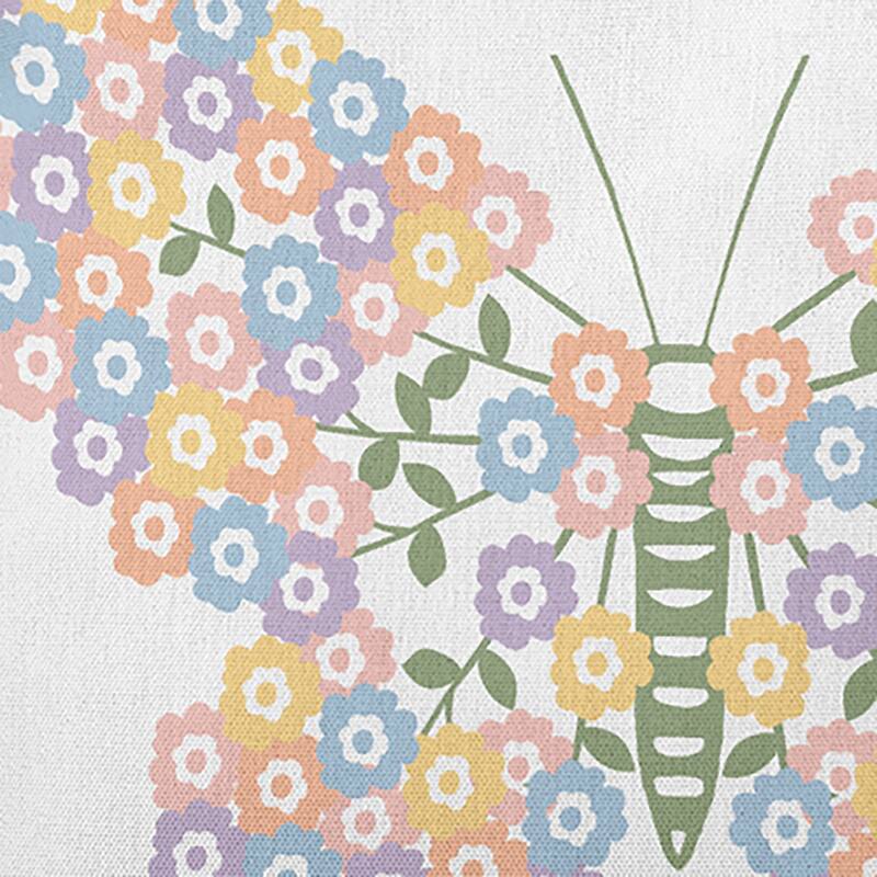 Blooming Butterfly Accent Pillow