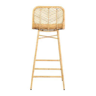 Natural Handmade Rattan Chair Stools by East at Main (Set of 2)