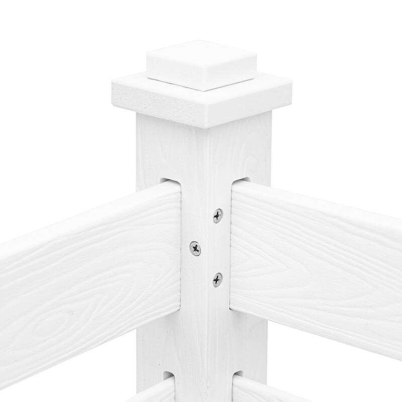 2,4-Panel Courtyard Privacy Fence Without Digging Pits, Easy To Set Up, No Damage To The Ground - 39.3 in. W x 35.6 in. H