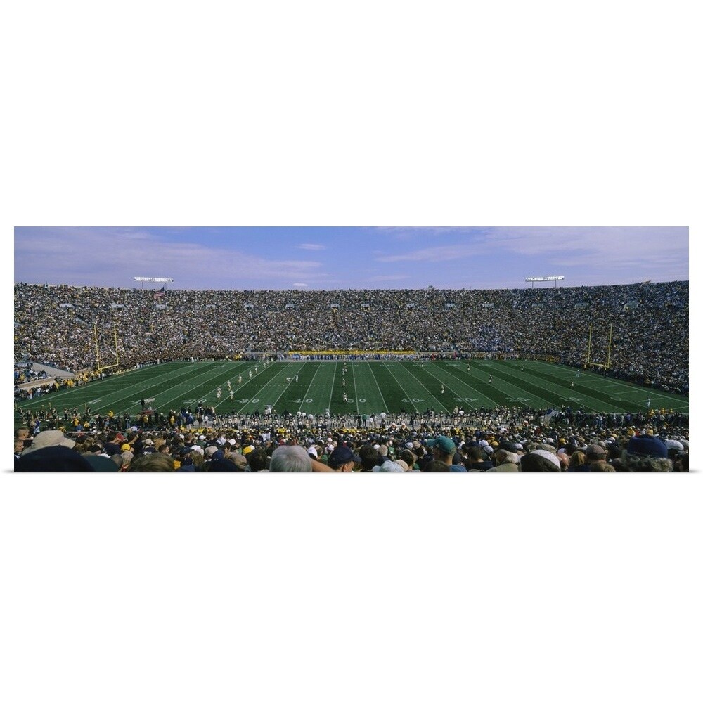 Shop Spectators Watching A Football Match Notre Dame Stadium South Bend Indiana Multi Overstock 16887409