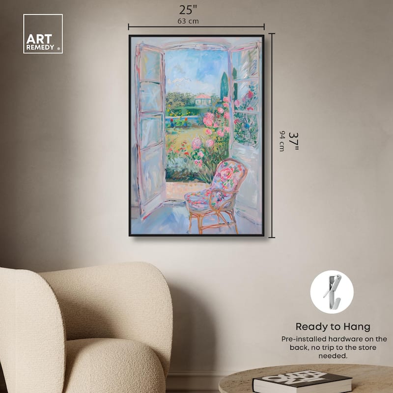 Whispers of Giverny Canvas by Art Remedy