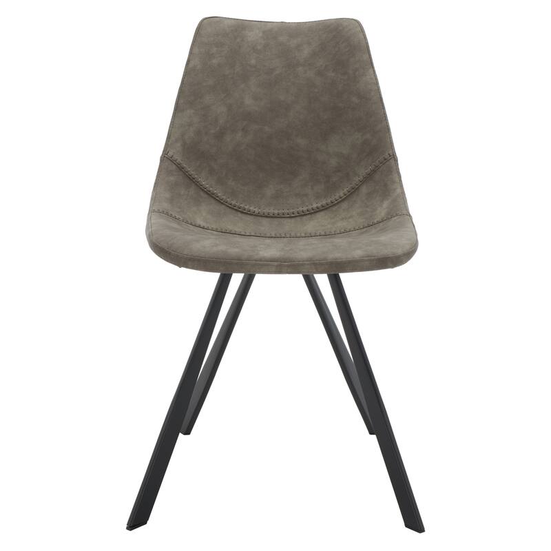 SAFAVIEH Fleeta Mid-Century Dining Chair (Set of 2) - 24 In. W x 19 In. D x 33 In. H - 24Wx19Dx33H
