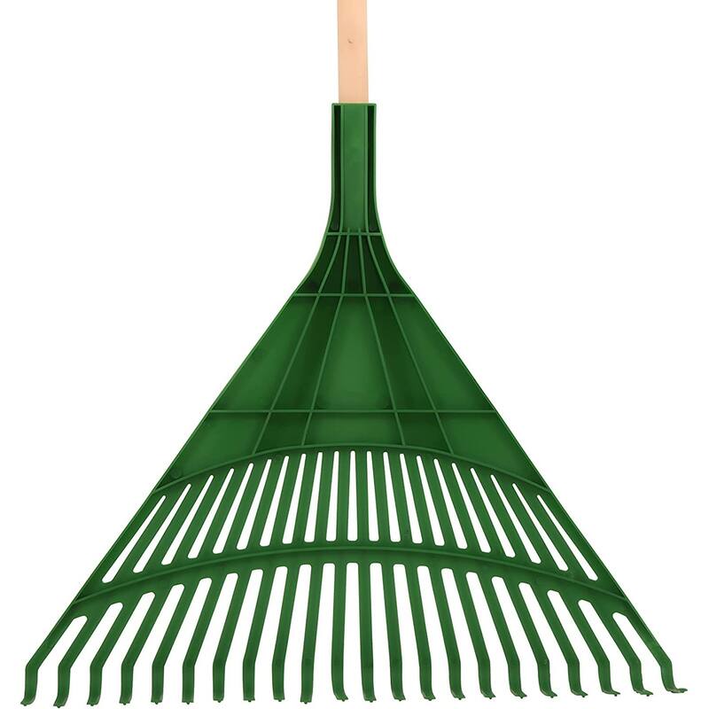 Garden Rake with 48" Wood Handle - Adults size