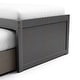 preview thumbnail 6 of 11, Furniture of America Maurice Grey Twin Rubberwood Captain Bed with Trundle and USB Port