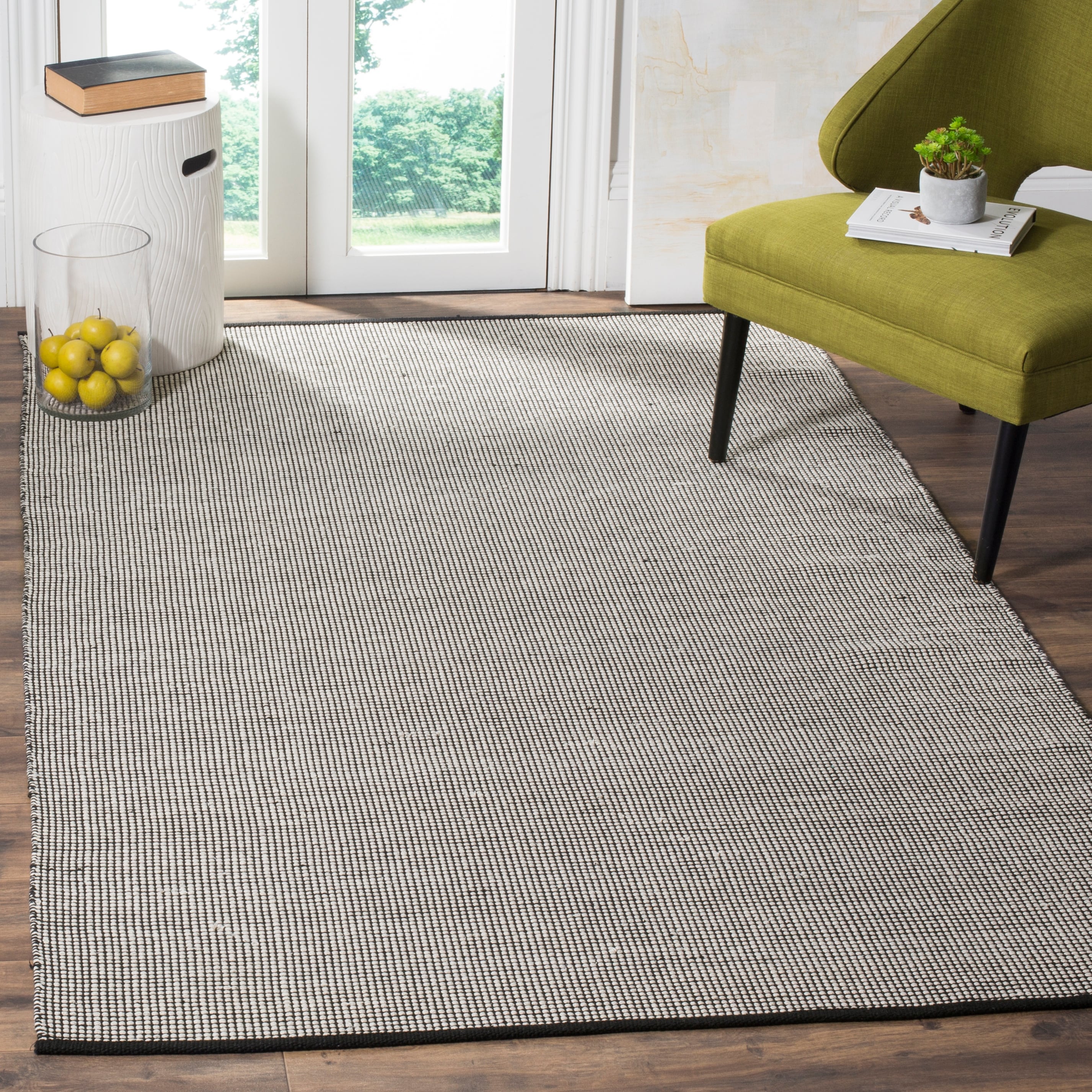 SAFAVIEH, Handmade Flatweave Montauk Fairfield Casual Cotton Rug