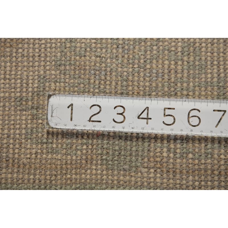 Oushak Indian Rug Hand-Knotted Transitional Wool Carpet - 8'0"x 9'9"