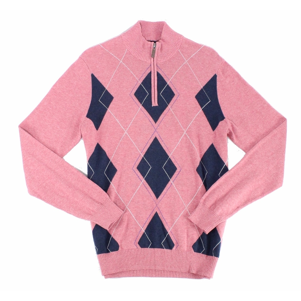 Club Room Mens Sweater Cardigan Zip Front Solid Long Sleeves size S XL NEW