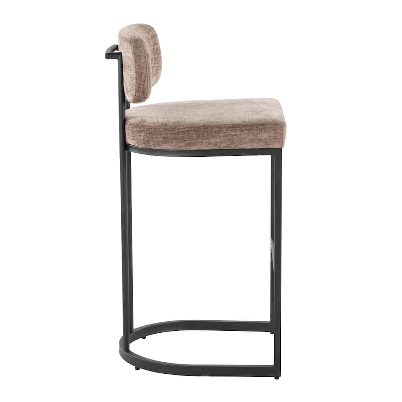 Mid-back Demi 30" Fixed-Height Barstool - Set of 2