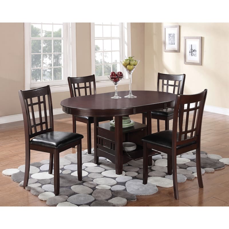 Antonia Transitional Faux Leather Dining Chairs (Set of 2)