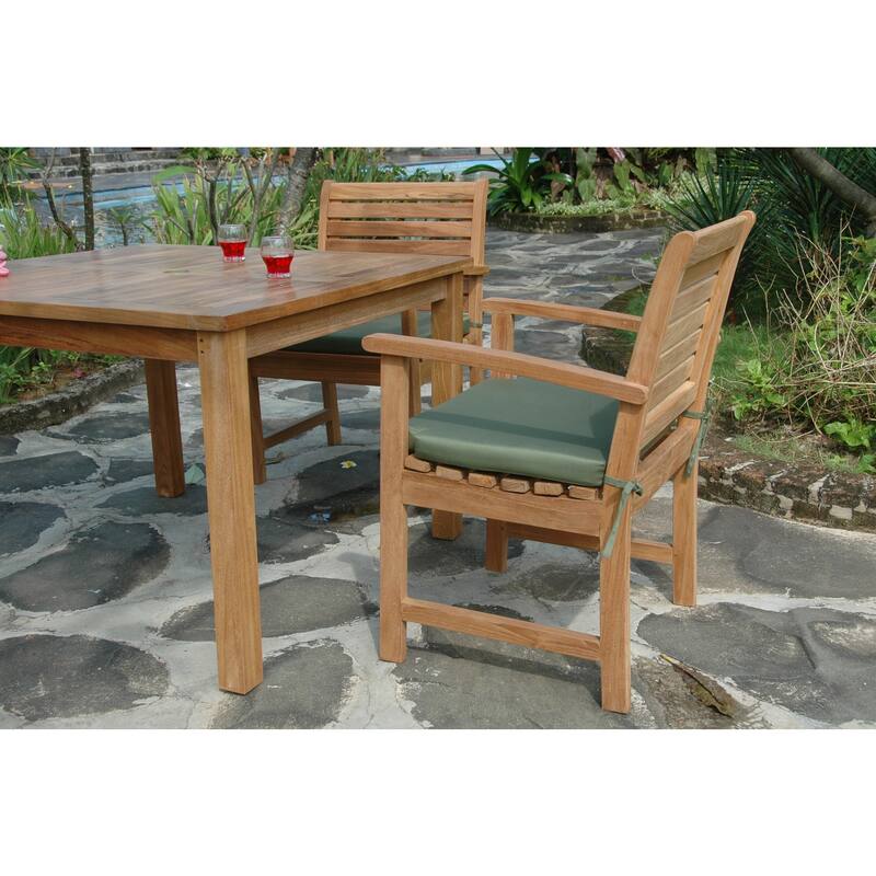 Outdoor Dining Set 5 Piece Patio Furniture Table Chairs Modern Design