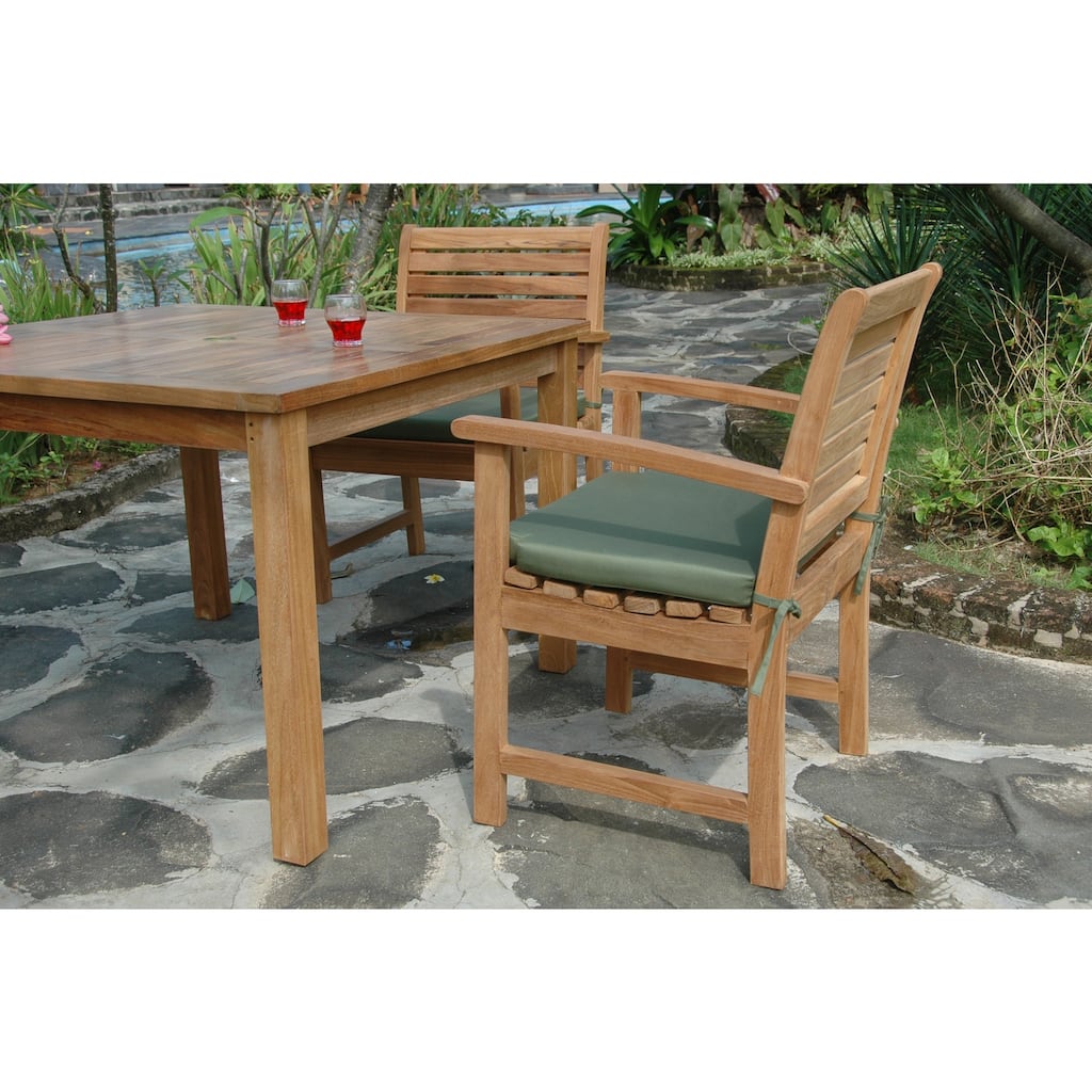 Outdoor Dining Set 5 Piece Patio Furniture Table Chairs Modern Design