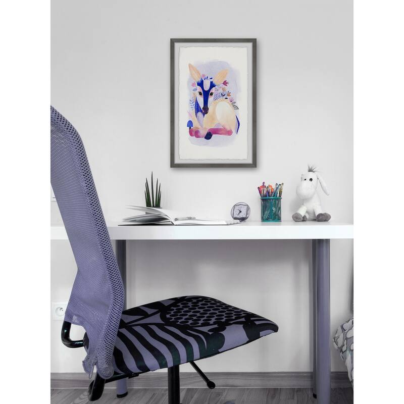 Enchanting Forester IV Framed Wall Art, Elegant Home Touch - Sophisticated Artwork for Refined Décor