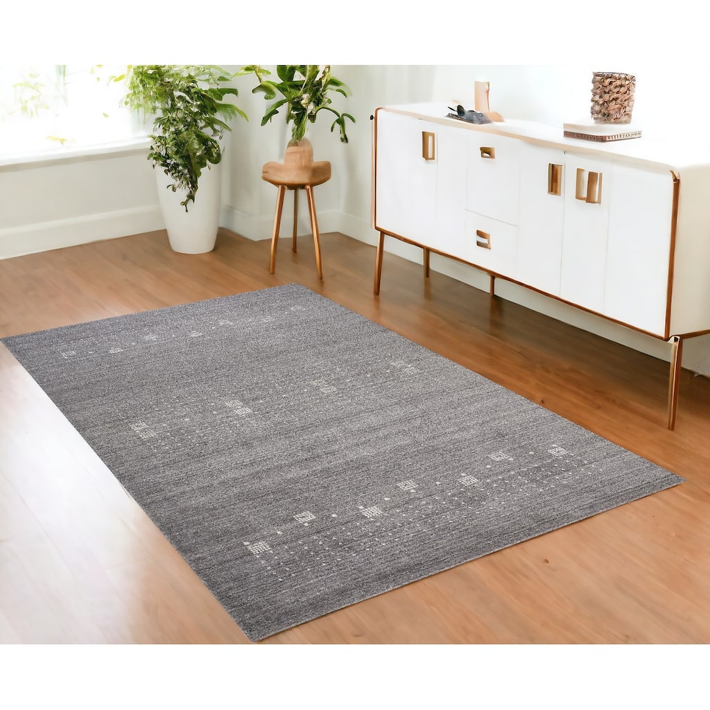 Zupi Stain Resistant Durable Area Rug By HomeRoots - 66' X '42' X '0.75