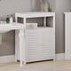 Option White Storage Cabinet