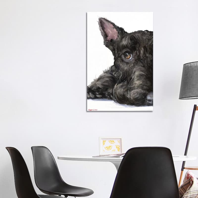 iCanvas "Scottish Terrier" by George Dyachenko Canvas Print - 40x26x1.5