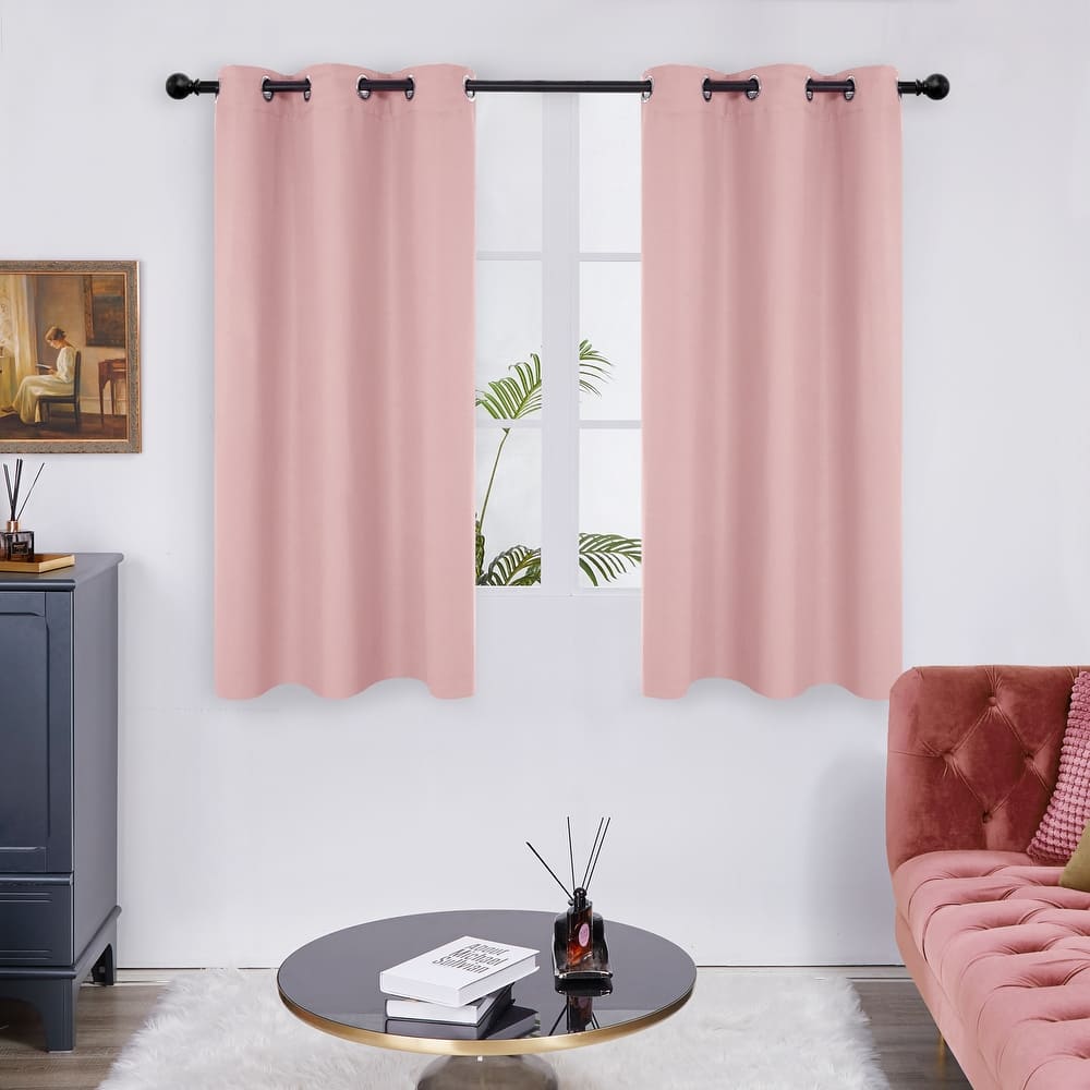 Deconovo Grommet 38 Width Curtain (2 Panel)