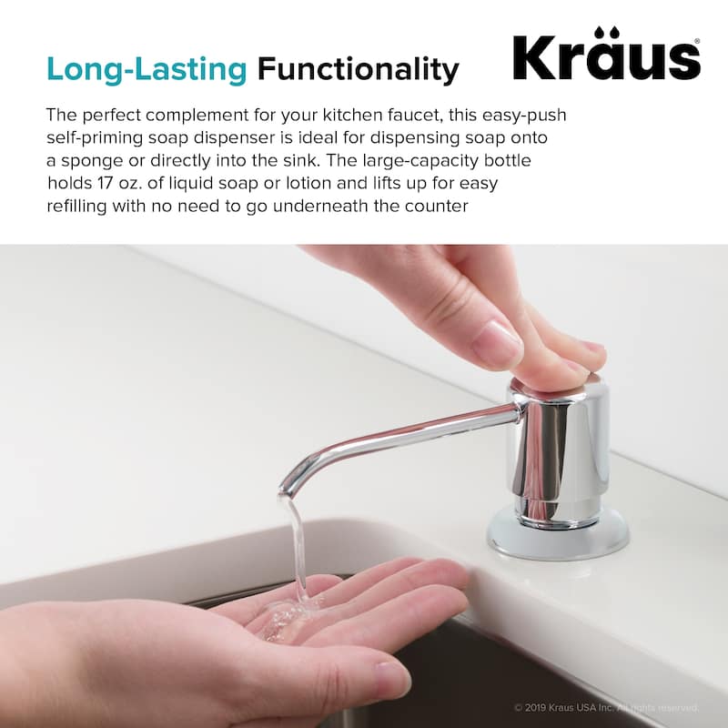 Kraus Kitchen Soap Dispenser