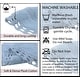 preview thumbnail 49 of 58, Hampton Crochet Bathmat 100% Cotton Non-Slip Bathroom Rug Set, Machine Washable Bath Rug, 5 Piece Bath Mat Set with Contour