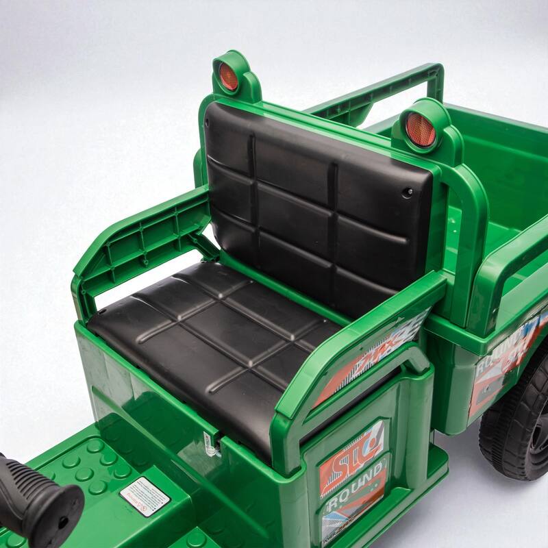 12V Kids Electric 3-Wheel Cargo Truck with Storage, LED Lights, Music, Anti-Slip Wheels, Wide Seat & Stable Trike Design