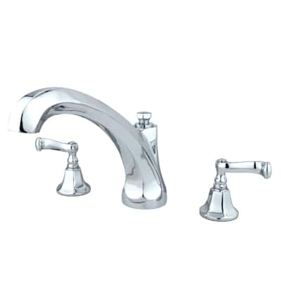 Kingston Brass 3-Hole Deck Mount Roman Tub Faucet