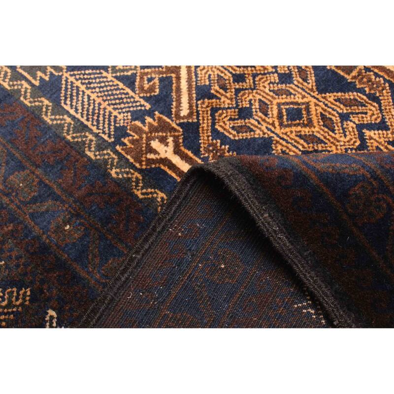 ECARPETGALLERY Hand-knotted Teimani Brown Wool Rug - 2'11 x 4'11