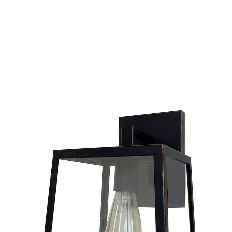 Trey 1 Light Outdoor Wall Mounted Lighting - 8W x 9L x 13H in.