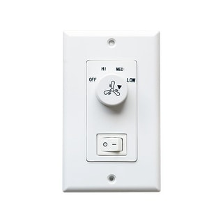 Ceiling Fan Wall Control Universal 3-Speed Fan Wall Mount Control - Bed