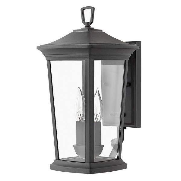 slide 2 of 5, Hinkley Bromley Small Wall Mount Lantern, Outdoor, 2 Light