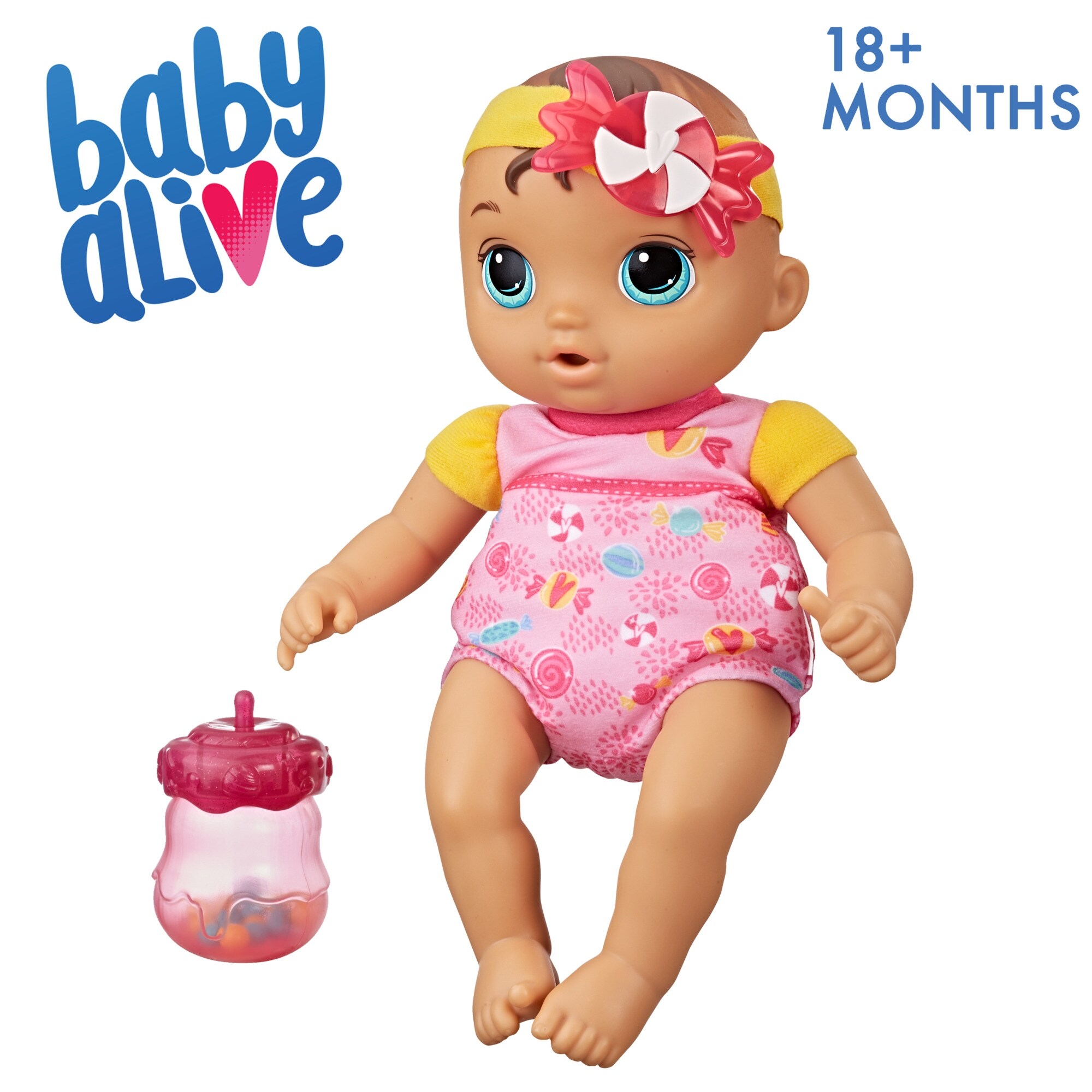 baby doll with bottle