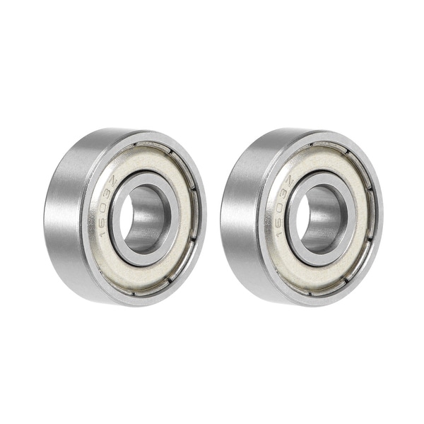 1603ZZ Deep Groove Ball Bearing 5/16"x7/8"x9/32" Shielded GCr15 Bearings 2pcs - 2 Pack - 1603ZZ (5/16"x7/8"x9/32")