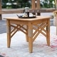 preview thumbnail 21 of 36, Cambridge Casual Carmel 5-Piece Teak Patio Conversation Set