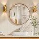 preview thumbnail 1 of 29, Iron Modern Wall Sconce with Novelty Shade and Metal Frame