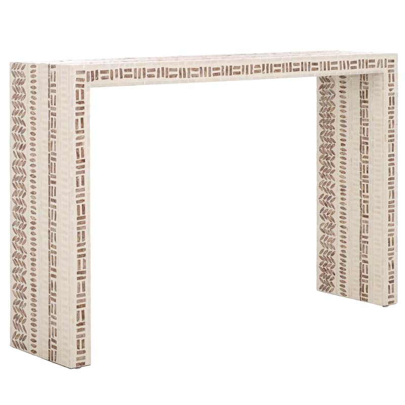 SAFAVIEH Home Kestrel Console Table - 46"W x 12"D x 30"H