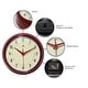 preview thumbnail 149 of 160, Round Retro Kitchen Wall Clock by Infinity Instruments