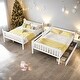 preview thumbnail 3 of 6, Elegance Full over Full Bunk Bed with Convertible into 2 Full Beds