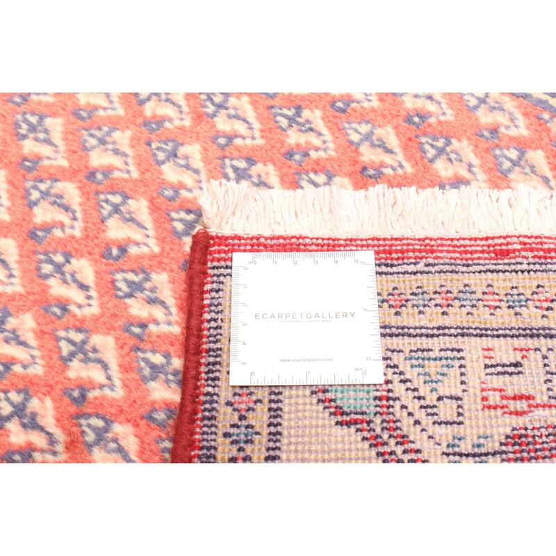 ECARPETGALLERY Hand-knotted Andelz Copper Wool Rug - 2'4 x 6'8