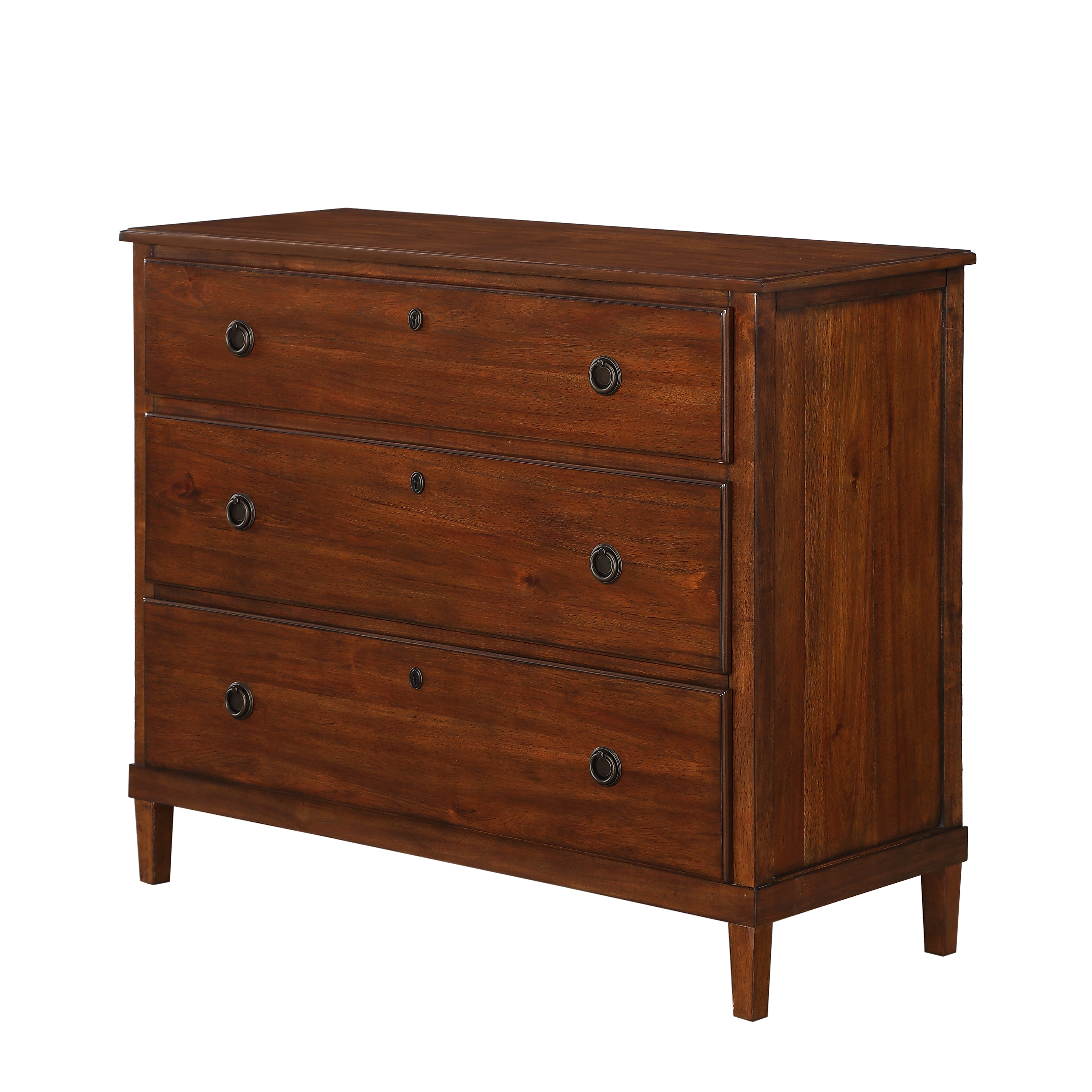 brown 3 drawer dresser Cambridge From Comfort Pointe Drawer Dresser embodies traditional elegance Canfield 3-drawer 42 Inch Wide