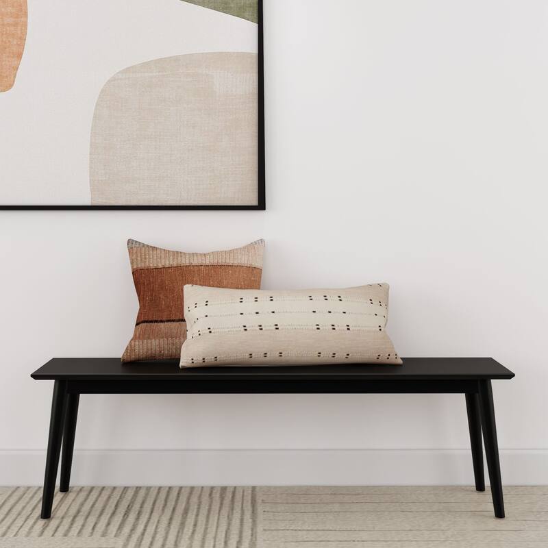 Plank and Beam Mid-Century Modern Dining Bench - 59"