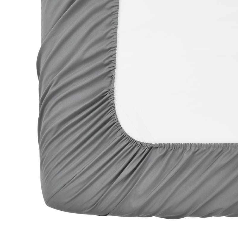 Sweet Home Collection 1500 Series Microfiber Fitted Sheet