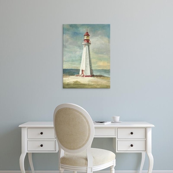 Easy Art Prints Danhui Nai's 'Lighthouse III' Premium Canvas Art