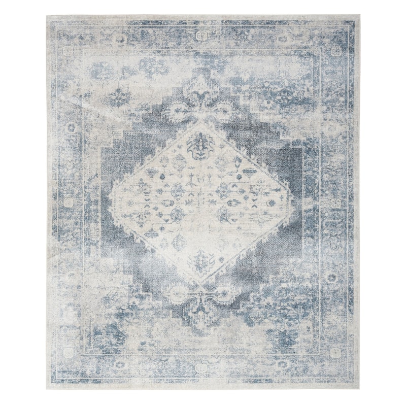 Sasim Power Loomed Distressed Area Rug By HomeRoots - 120' X '26' X '0.25