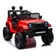 preview thumbnail 5 of 98, Kids 12V Ride-On Electric Truck with Parental Remote, 3-Speed, Shock Absorbers, and Music Features, Ages 3-6
