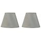 preview thumbnail 71 of 88, Hardback Faux Silk Conical Lamp Shade, 5 inch Top, 9 inch Bottom, 7 inch Slant Set of 2 - Champagne